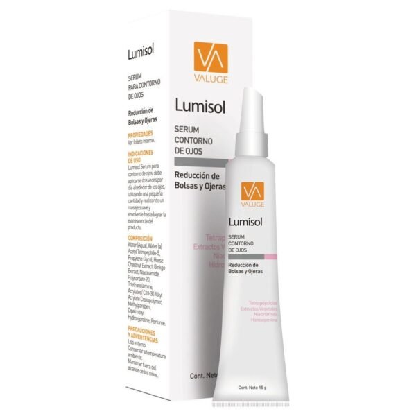 Valuge Lumisol Serum Para Párpados X 15 Gramos - Imagen 2